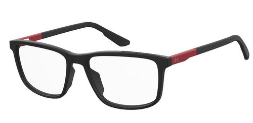 Under Armour 5008 - Black & Red prescription glasses front left view
