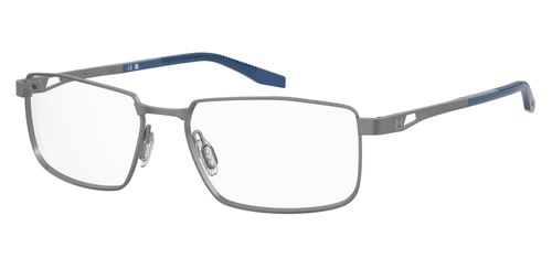 Under Armour 5077 - Gunmetal prescription glasses front left view