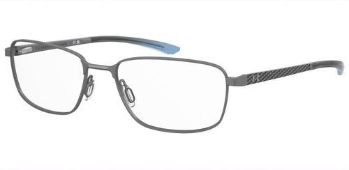Under Armour 5089 - Silver prescription glasses front left view