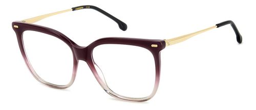 Carrera 3062 - Plum & Grey prescription glasses front left view
