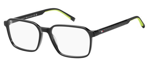Tommy Hilfiger - 2199 - Grey & Lime prescription glasses front left view
