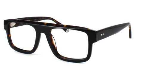 Bowyer & Finch Hadrian - Dark Tortoise prescription glasses front left view