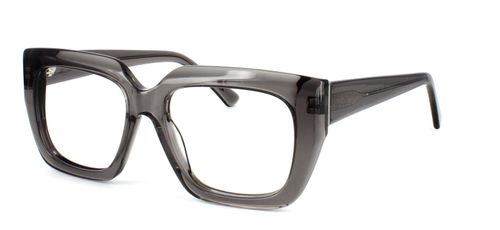 Bowyer & Finch Germanicus - Crystal Grey prescription glasses front left view