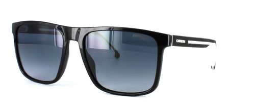 Carrera 8064 - Black & White - Prescription Sunglasses front left view