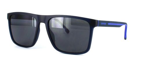 Carrera 8064 - Black & Blue - Prescription Sunglasses front left view