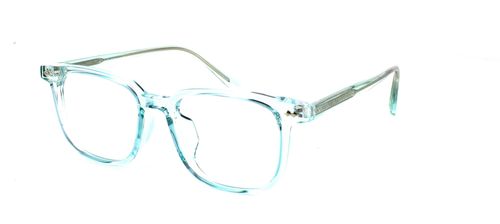 Sax in Crystal Pale Blue prescription glasses front left view