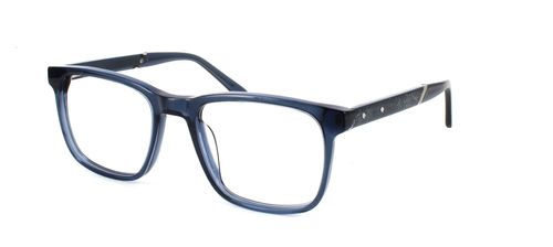 Vermeer - Crystal Blue prescription glasses front left view
