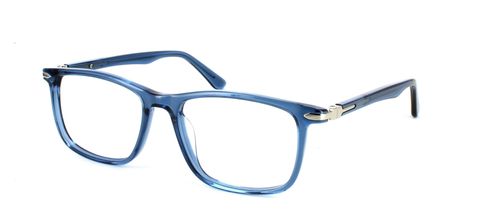Voletty - Crystal Blue prescription glasses front left view