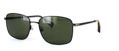 Ted Baker Lance Prescription Sunglasses - Black & Gold front left view