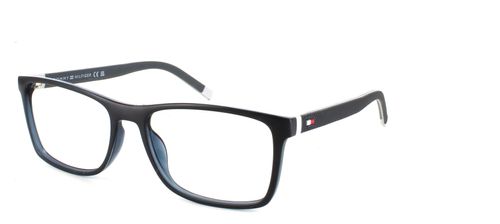 Tommy Hilfiger - 1785 - Grey prescription glasses front left view