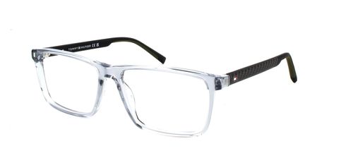 Tommy Hilfiger - 2198 - Crystal Grey prescription glasses front left view