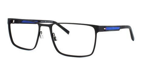 Tommy Hilfiger - 2204 - Black prescription glasses front left view