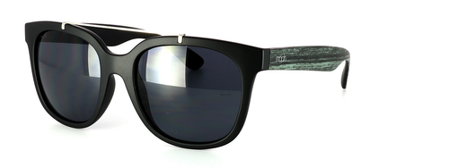Malone - Prescription Sunglasses - Black front left view