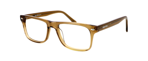 Galloway - Crystal Brown prescription glasses front left view