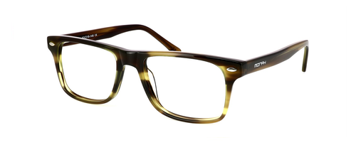 Galloway - Tortoise prescription glasses front left view
