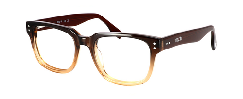 Yarwell - Brown prescription glasses front left view