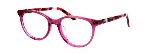 Katesbridge - Crystal Pink prescription glasses front left view