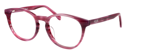 Jarrow - Purple Stripe prescription glasses front left view