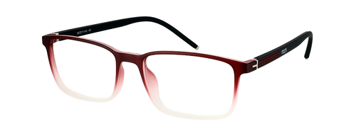 Talaton - Burgundy prescription glasses front left view
