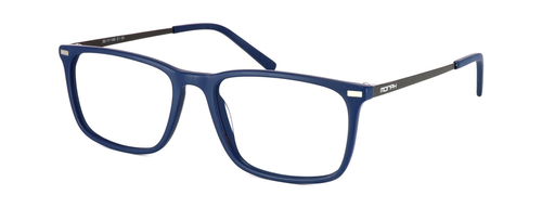 Harper - Matt Blue prescription glasses front left view