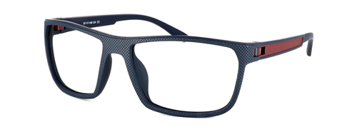 G2 Sport 4 - Blue & Red prescription glasses front left view