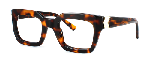 Bowyer & Finch Citrine - Tortoise prescription glasses front left view