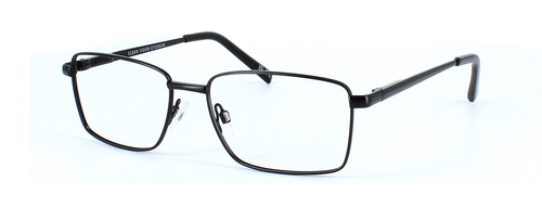 Tommy in Black prescription glasses front left view