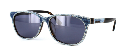 DIESEL - 5144 - Blue & Tortoise - Prescription Sunglasses front left view