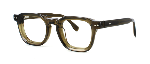 Edward Scotts - Washington - Brown prescription glasses front left view