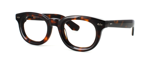 Edward Scotts - Eisenhower - Tortoise prescription glasses front left view