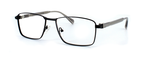 Edward Scotts Sam - Black prescription glasses front left view