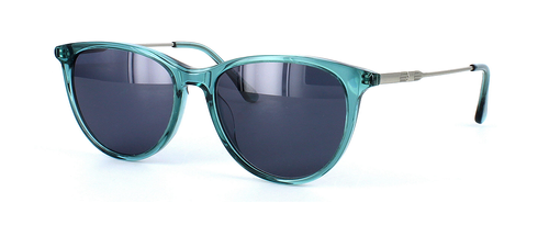 Edward Scotts - Austin - Prescription Sunglasses - Turquoise front left view