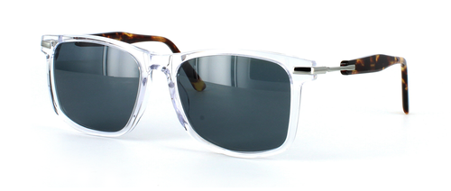 Adderly - Sunglasses - Clear Crystal front left view