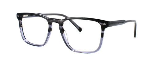 Otter - Crystal Grey prescription glasses front left view
