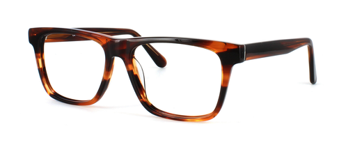 Jack Daniels - Tortoise prescription glasses front left view