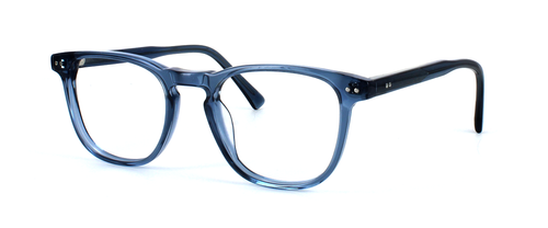 Vinsanto - Crystal Blue prescription glasses front left view