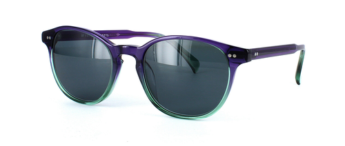 Edward Scotts - Dahlia Sunglasses - Crystal Purple front left view