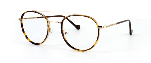 Bacanora - Gold & Tortoise prescription glasses front left view