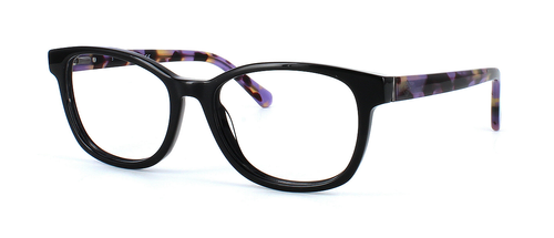 GANT 4123 - Shiny Black prescription glasses front left view