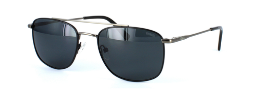Pioneer Prescription Sunglasses - Carlo - Black & Gun front left view