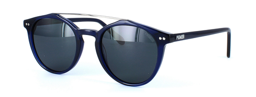 Pioneer Prescription Sunglasses - Luciana - Dark Blue front left view