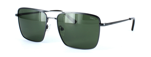 Pioneer Prescription Sunglasses - Aurelio - Gunmetal front left view