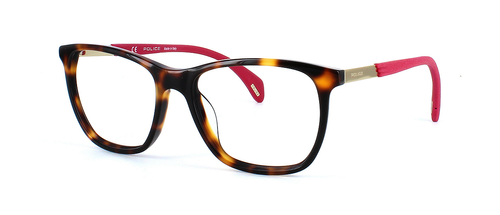 POLICE 630 - Tortoise prescription glasses front left view