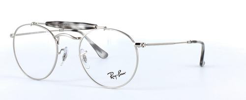 Ray Ban 3747 Silver - Small Frame prescription glasses front left view