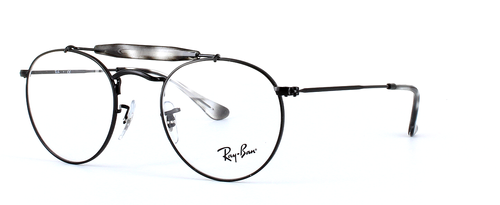 Ray Ban 3747 Black - Small Frame prescription glasses front left view