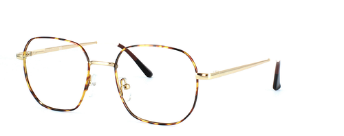 Corvus - Tortoise prescription glasses front left view