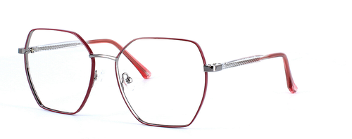 Grus - Burg & Sil prescription glasses front left view