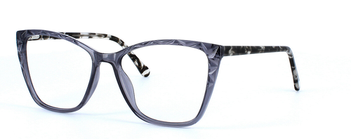 Cetus - Grey prescription glasses front left view