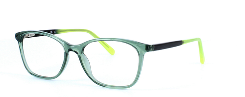 Vela - Green prescription glasses front left view