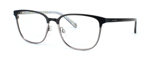 Ted Baker 4302 - Black & Gunmetal prescription glasses front left view
